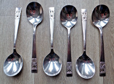 SIX VINTAGE ONEIDA COMMUNITY