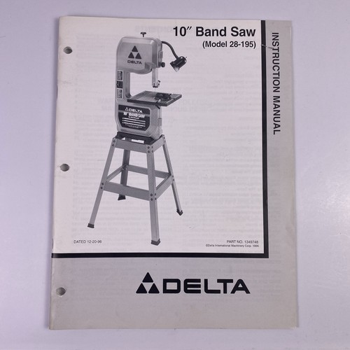 Delta bench band saw - bench,