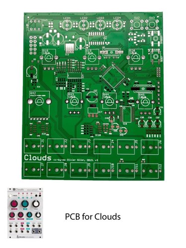 Mutable instruments clouds - clouds, pcb