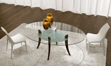 Cattelan Italia Blade Table Oval - Rare Designer Table 