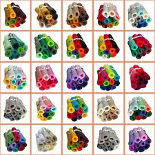 Mix felt craft pack Ten - 10cm x10cm -OR- 11x22cm Sheets Many Colours to view