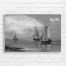 Tranquil Seascape Nautical