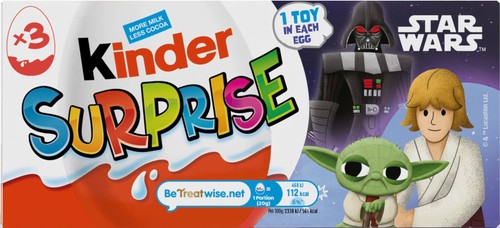 Kinder surprise chocolate eggs - surprise,
