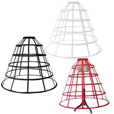 Womens Hollow Out Caged 5-Hoop