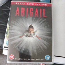 Abigail Dvd Bloodbath edition  (Melissa Barrera) halloween; horror