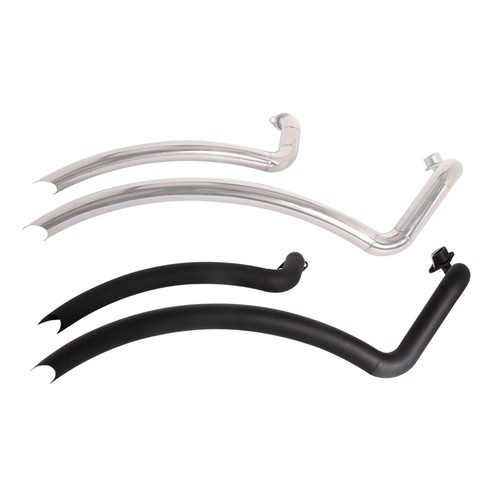 Exhaust pipe black muffler - exhaust,
