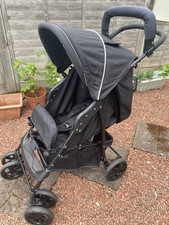 Babylo black pushchair - black,