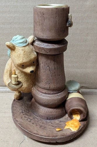 A0056 classic pooh candlestick - a0056,