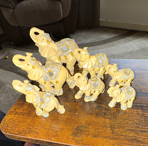 Set cream white - cream/white, elephant