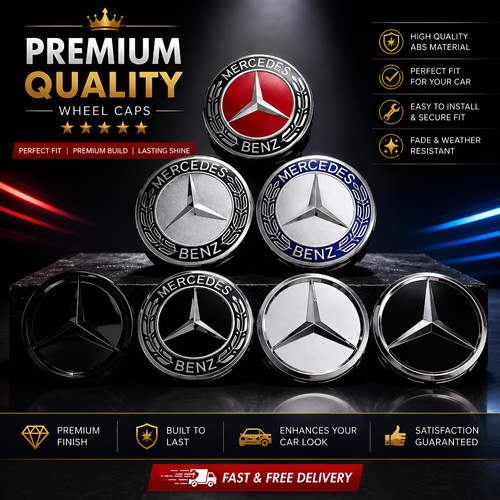 Mercedes benz 75mm alloy - x,