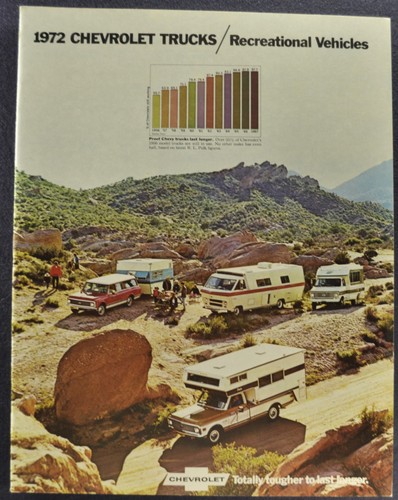 1972 chevrolet brochure - 1972, rv