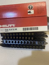 hilti cartridges Cal 6.8/11M No.7 Black box of 100 caps