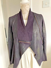 ZARA Faux Leather Waterfall