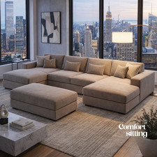 Modular U Shaped Sectional