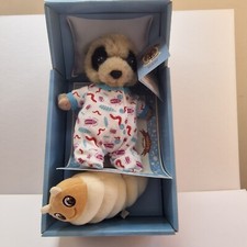 Yokov's Toy Shop Oleg 6" Baby Meerkat Hand Stitched Plush & Plush Catapillar