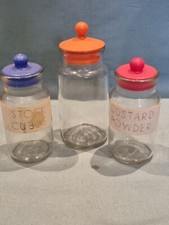 Vintage Set Of 3 Colourful