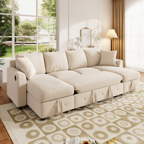 Seater sofa shaped - 4,