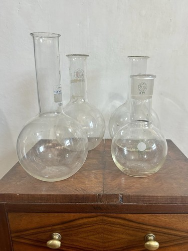 Old volumetric flask chemist - old,