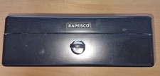 Rapesco Steel 10" 25cm Lockable Cash Box Money Security Box Work Home