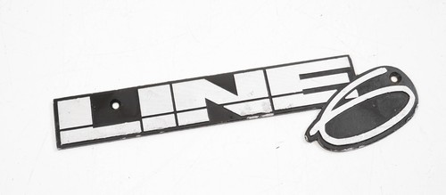 Line amplifier name plate - amplifier,