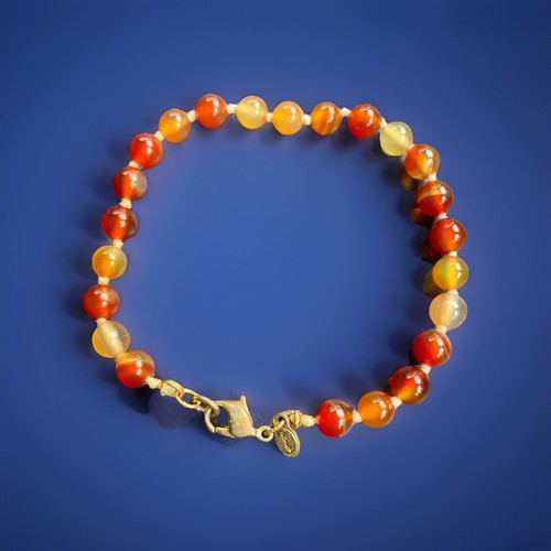 Vintage carnelian bracelet - vintage,