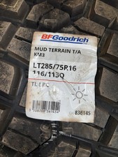 285/75/16 Bf Goodrich Mud