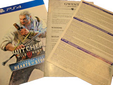 The Witcher 3 III Wild Hunt Hearts of Stone Gwent Card Game Decks Boxed PS4 PS5