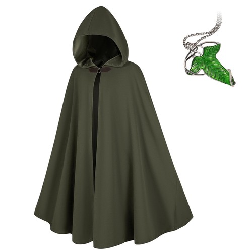 Medieval hooded cloak velvet - medieval,