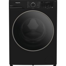 Hotpoint HBCA 123B CARE UK 12Kg Washing Machine Black 1400 RPM A Rated