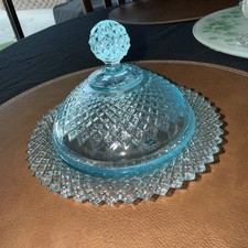 Anchor Hocking Blue Diamond