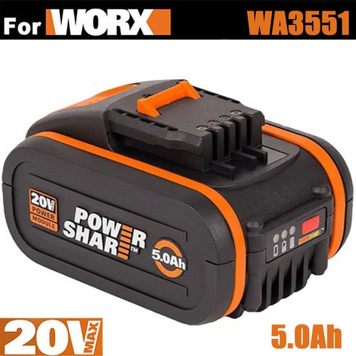 0ah for worx - 5.0ah, 20v