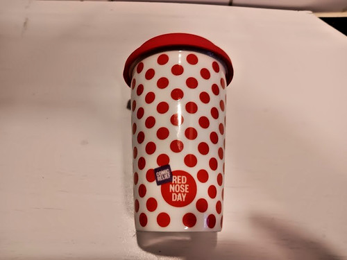 Comic relief travel mug - comic,