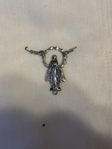Sterling silver vintage - silver, rosary