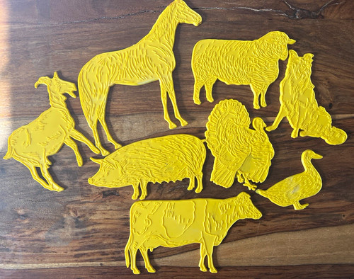Galt toys farm animal rub - toys,