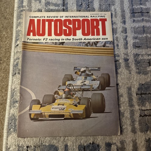 Autosport magazine 9th dec - autosport,