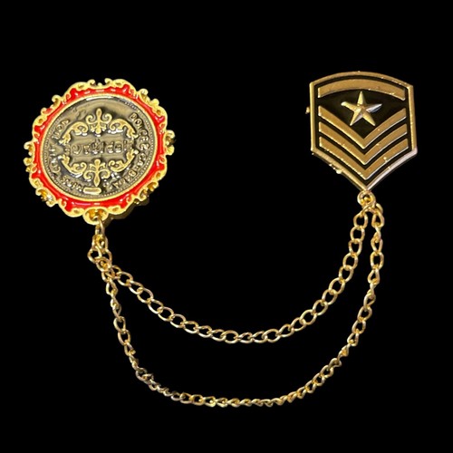 Waistcoat broach chain mens - chain,