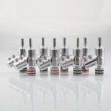 End rhodium plated locking - plated,