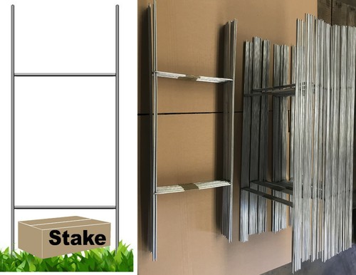 100 signs stake - stake h-frame, 30