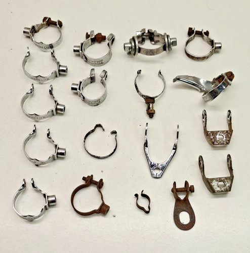 Job lot down tube clamps - job,