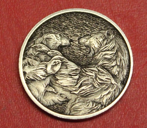 Hobo nickel polar bear brawl - polar,