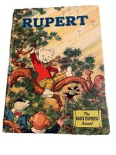 Vintage 1973 Daily Express Rupert Bear Annual Book   Very Good Condition 