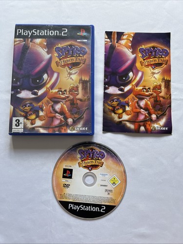 Spyro hero tail ps2 game - hero’s,