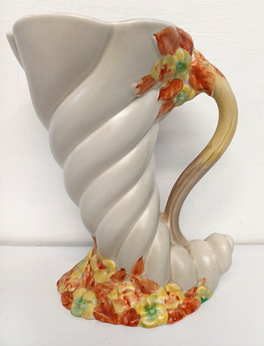 Clarice cliff cornucopia - clarice, horn