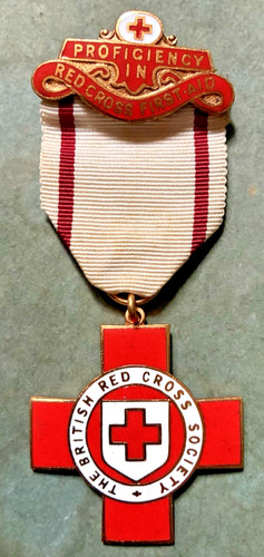 Vintage british red cross - british,