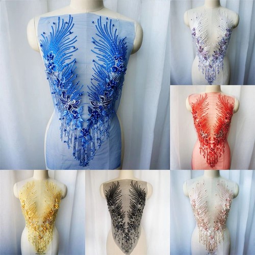 Flower tassel embroidered - tassel,