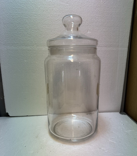 Vintage glass sweet jar - glass,
