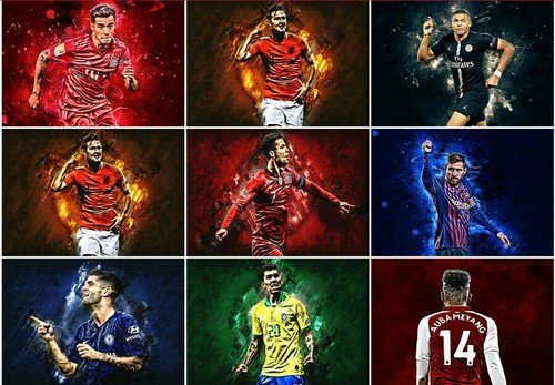 Football star players - football,