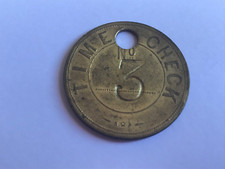 Token vintage colliery miners - vintage,