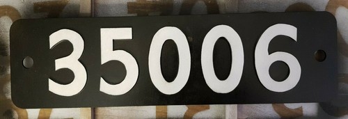 Smoke box door replica number - replica,