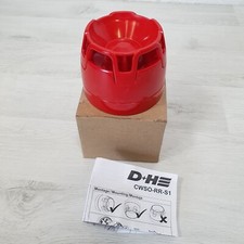 Alarm Red  Sounder CWSO-RR-S1 EN 54-3 Compliant   - D6